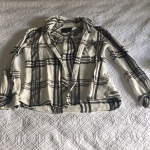 Rails flannel button up